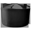 Bushman 5000 Gallon Plastic Vertical Water Storage Tank in Black