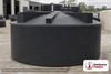 Bushman 5000 Gallon Plastic Vertical Water Storage Tank in Black. 5000 gallon capacity; Polyethylene; Black; 92" H x 140" W