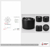Dimensional spec drawing for Bushman 5000 Gallon Vertical Water Tank (140" L x 140" W x 92" H)
