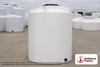 Snyder Industries 550 Gallon HDPE Liquid Storage Tank with ASTM Certification in White- Marked Tree. High Density Linear