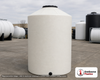 Chem-Tainer 550 Gallon HDPE Vertical Liquid Storage Tank. 550.0 gallon capacity; Polyethylene; White; dimensions 94.0in H x 45.0in W x 45.0in L; 125.0 lb empty; 1.9 specific gravity rating; fittings: 2"; max temp 120 deg  F / 48 deg  C; 3 Year Warranty. Manufacturer part number TC4594IA. Sold by OneSource Plastics (https://www.onesourceplastics.com).