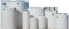 Snyder Industries 750 Gallon Plastic Vertical Chemical Storage Tank in White