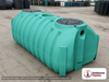 Norwesco 1000 Gallon Low Profile Plastic Two Compartment Septic Tank with Loose Plumbing and Side Inlet. Polyethylene; Green; dimensions 51.0in H x 60.0in W x 127.0in L; 370.0 lb empty. Manufacturer part number N-40198. Sold by OneSource Plastics (https://www.onesourceplastics.com).