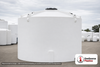 Snyder Industries 10500 Gallon HDPE Vertical Chemical Storage Tank in White. High Density Linear Polyethylene; White; 169" H