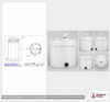 Snyder Industries 12500 Gallon HDLPE Vertical Double Wall Liquid Chemical Storage Tank in White