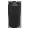 Bushman 150 Gallon Plastic Vertical Liquid Storage Tank in Black