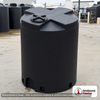 Bushman 150 Gallon Plastic Vertical Liquid Storage Tank in Black. 500 gallon capacity; Polyethylene; Black; 58" H x 30" W x