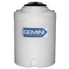 Bushman 150 Gallon Plastic Vertical Rainwater Harvesting Tank in Brown