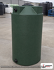 Bushman 150 Gallon Plastic Vertical Water Storage Tank in Green. . Manufacturer part number BM-30149. Sold by OneSource Plastics (https://www.onesourceplastics.com).