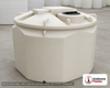 Snyder Industries 1500 Gallon HDLPE Vertical Double Wall Liquid Chemical Storage Tank with ASTM Certification. 1500 gallon