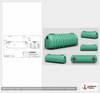 Dimensional spec drawing for Norwesco 1500 Gallon Low Profile Septic Tank (157" L x 69" W x 51" H)