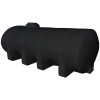 Norwesco 1635 Gallon Horizontal Elliptical Leg Tank in Black