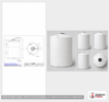 Dimensional spec drawing for Snyder Industries 1900 Gallon Vertical Storage Tank (72" L x 72" W x 119" H)