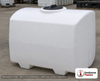 Norwesco 200 Gallon Plastic Pest Control Operator Tank in White. Polyethylene; White; 37" H x 37" W x 48" L.