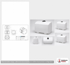 Dimensional spec drawing for Norwesco 200 Gallon PCO Tank (48" L x 37" W x 37" H)