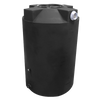 Bushman 200 Gallon Plastic Vertical Rainwater Harvesting Tank in Black