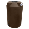 Bushman 200 Gallon Plastic Vertical Rainwater Harvesting Tank in Brown