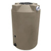 Bushman 200 Gallon Plastic Vertical Rainwater Harvesting Tank in Mocha