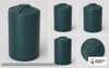 Dimensional spec drawing for Bushman 250 Gallon Emergency Water Tank