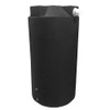 Bushman 250 Gallon Plastic Vertical Rainwater Harvesting Tank in Black
