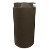 Bushman 250 Gallon Plastic Vertical Rainwater Harvesting Tank in Brown
