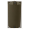 Bushman 250 Gallon Plastic Vertical Water Storage Tank in Dark Brown