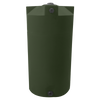 Bushman 250 Gallon Plastic Vertical Water Storage Tank in Dark Green