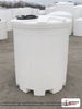 Snyder Industries 275 Gallon Plastic Vertical Double Wall Liquid Chemical Storage Tank in White. 275.0 gallon capacity; High Density Linear Polyethylene; White; dimensions 63.0in H x 47.0in W x 47.0in L; 165.0 lb empty; 1.9 specific gravity rating; fittings: 1 Manway / Lid; max temp 120 deg  F / 48 deg  C; 3 Year Warranty. Manufacturer part number 5740102n45. Manufactured by Snyder. Sold by OneSource Plastics (https://www.onesourceplastics.com).