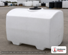Norwesco 300 Gallon Plastic Pest Control Operator Tank in White. Polyethylene; White; dimensions 37.0in H x 36.0in W x 69.0in L; 144.0 lb empty; 1.5 specific gravity rating. Manufacturer part number N-41381. Sold by OneSource Plastics (https://www.onesourceplastics.com).