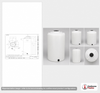 Snyder Industries 300 Gallon Plastic Vertical Water Storage Tank in White