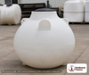 Norwesco 325 Gallon Plastic Underground Water Storage Cistern Tank. Polyethylene; White; 54" H x 54" W x 54" L.