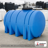 Norwesco 3250 Gallon HDPE Horizontal Leg Tank in Blue. 3250 gallon capacity; High Density Linear Polyethylene; Blue; 82" H x