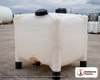 Snyder Industries 330 Gallon HDPE Excalibur Stackable IBC Tote Tank. 330 gallon capacity; High Density Polyethylene; White