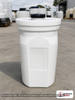Snyder Industries 35 Gallon XLPE Vertical Double Wall Liquid Chemical Storage Tank in White. 35.0 gallon capacity; Cross Linked Polyethylene; White; dimensions 36.0in H x 22.0in W x 22.0in L; 45.0 lb empty; 1.9 specific gravity rating; fittings: 1 Manway / Lid; max temp 140 deg  F / 60 deg  C; 3 Year Warranty. Manufacturer part number 1000112n42. Manufactured by Snyder. Sold by OneSource Plastics (https://www.onesourceplastics.com).