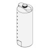 Snyder Industries 50 Gallon HDPE Vertical Liquid Storage Tank with ASTM Certification