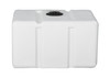 Norwesco 50 Gallon Plastic Portable Loaf Utility Tank in White