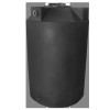 Bushman 500 Gallon Plastic Vertical Water Storage Tank in Black