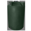 Bushman 500 Gallon Plastic Vertical Water Storage Tank in Dark Green