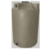 Bushman 500 Gallon Plastic Vertical Water Storage Tank in Mocha