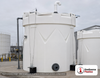 Snyder Industries 5000 Gallon Plastic Vertical Double Wall Liquid Chemical Storage Tank in White. 5000 gallon capacity; High