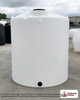 Snyder Industries 5500 Gallon HDPE Vertical Chemical Storage Tank in White. Polyethylene; White; 132" H x 120" W x 120" L.