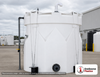 Snyder Industries 4500 Gallon HDLPE Vertical Double Wall Liquid Chemical Storage Tank (1.9 SG). 4500 gallon capacity; High