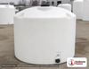 Snyder Industries 1100 Gallon Plastic Vertical Liquid Storage Tank in White. Polyethylene; White; dimensions 91.0in H x 64.0in W x 64.0in L; 227.0 lb empty; 1.5 specific gravity rating. Manufacturer part number SII-1830000W94303. Sold by OneSource Plastics (https://www.onesourceplastics.com).