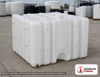Snyder Industries 120 Gallon Cubetainer Tank with Brass Dipense Fitting. 120 gallon capacity; High Density Linear