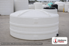 Snyder Industries 1200 Gallon Plastic Vertical Liquid Storage Tank in White. 1200.0 gallon capacity; High Density Linear Polyethylene; White; dimensions 57.0in H x 86.0in W x 86.0in L; 264.0 lb empty; 1.5 specific gravity rating; fittings: 2; max temp 120 deg  F / 48 deg  C. Manufacturer part number 32060. Manufactured by Snyder. Sold by OneSource Plastics (https://www.onesourceplastics.com).