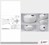 Dimensional spec drawing for Snyder Industries 1200 Gallon Vertical Storage Tank (86" L x 86" W x 57" H)