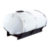 Snyder Industries 1600 Gallon HDPE Vertical Liquid Storage Tank in White