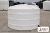 Snyder Industries 1600 Gallon HDPE Vertical Liquid Storage Tank in White. 1600.0 gallon capacity; High Density Linear Polyethylene; White; dimensions 72.0in H x 86.0in W x 86.0in L; 315.0 lb empty; 1.5 specific gravity rating; fittings: 2; 3 Year Warranty. Manufacturer part number 32122. Manufactured by Snyder. Sold by OneSource Plastics (https://www.onesourceplastics.com).