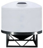 Norwesco 1720 Gallon 15 Degree Plastic Cone Bottom Tank