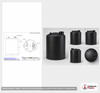 Snyder Industries 18800 Gallon HDPE Vertical Liquid Storage Tank in Black with ASTM Certification